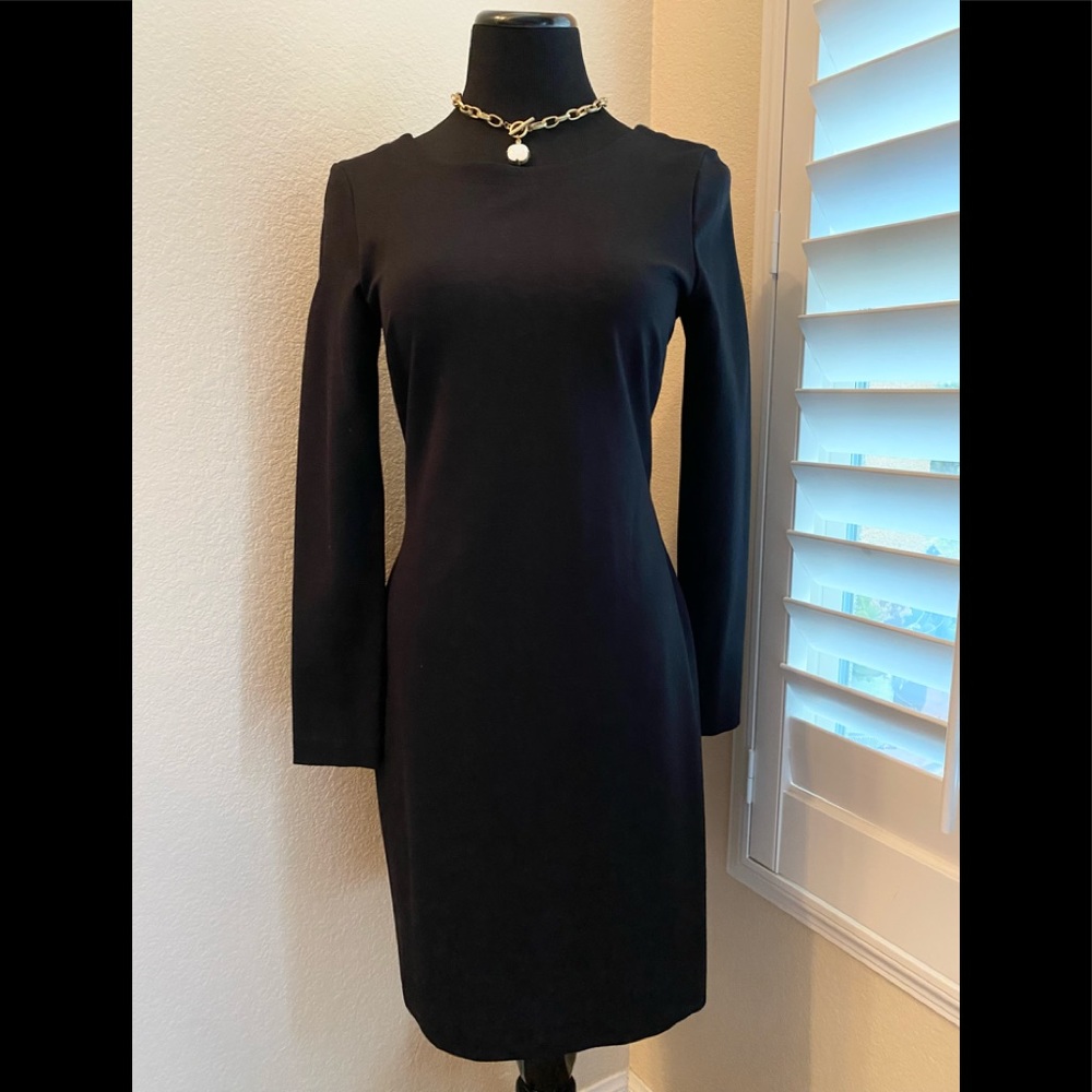 Little black dress.